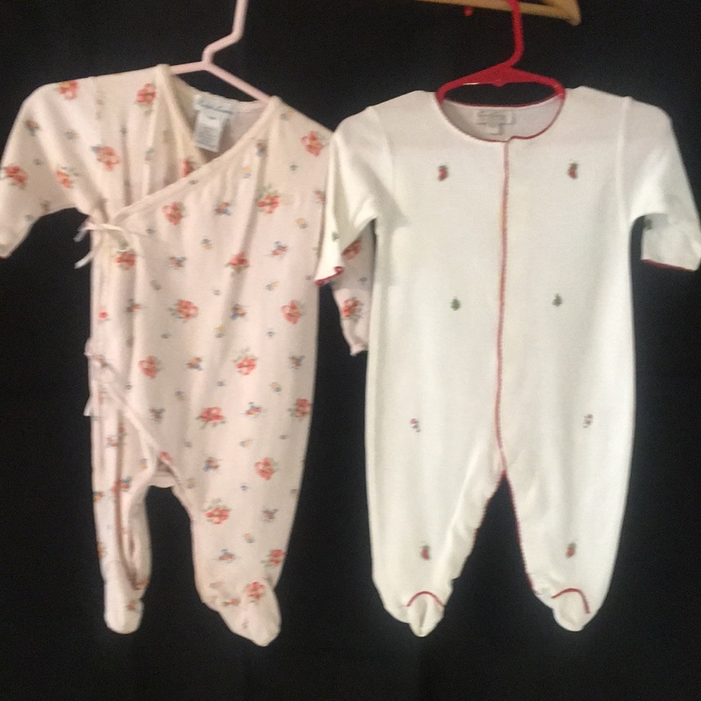 2 baby girl outfits. Ralph Lauren 6 months and Kissy Kissy. 3-6 months.
